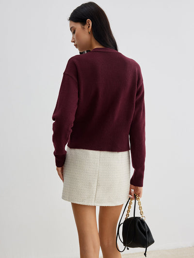 Serena™ | Cardigan Métallique Chic