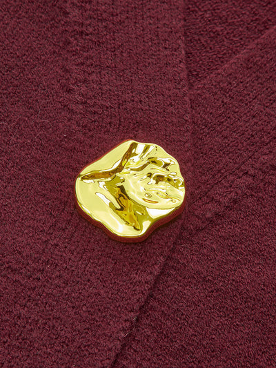 Serena™ | Cardigan Métallique Chic